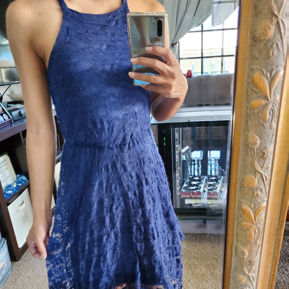 Dark Blue Dress